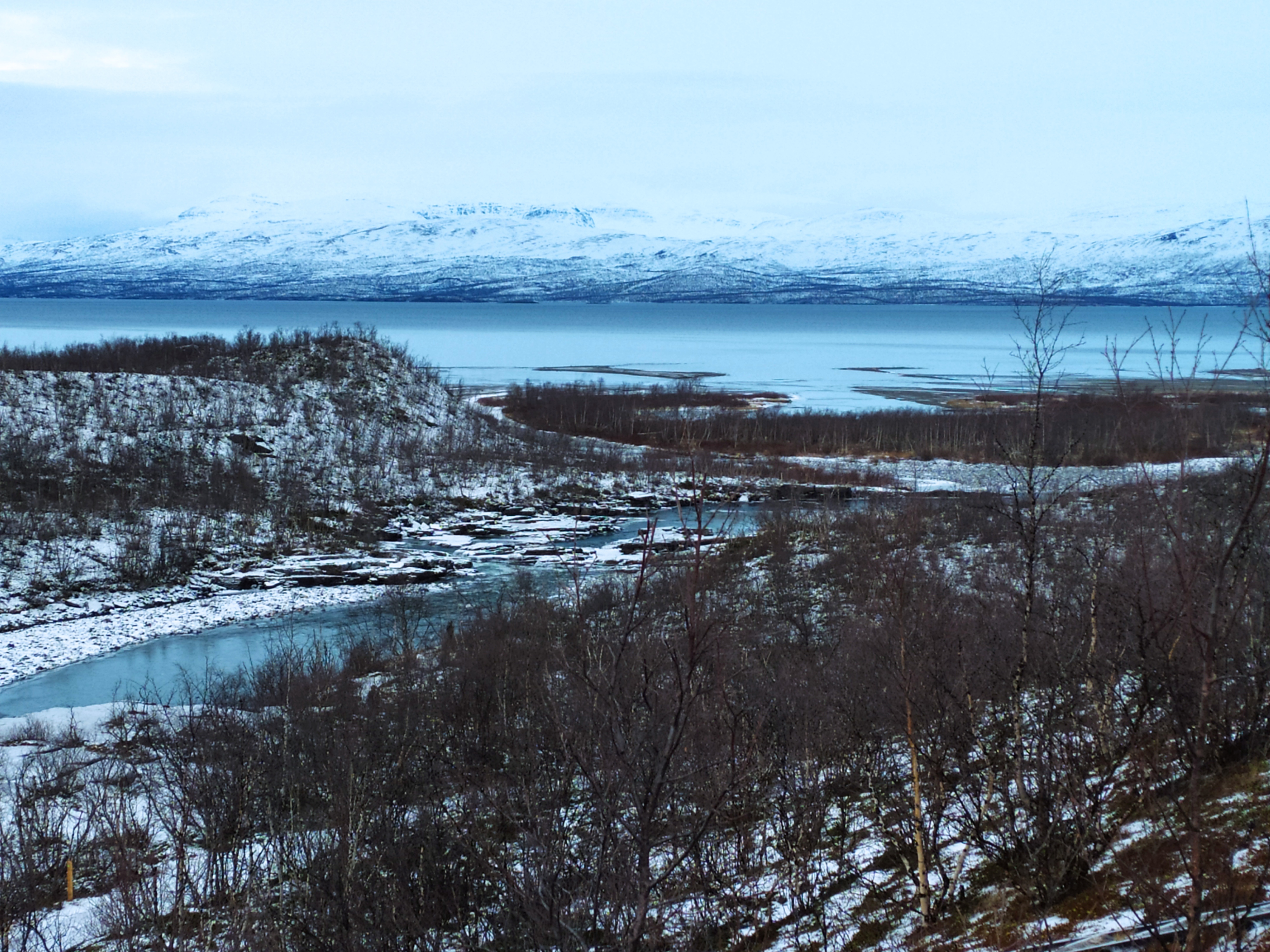 Sweden Lake Vuolep Njakajaure